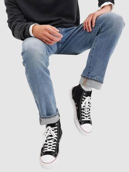GAP - Men Blue Mid-Rise Slim Fit Jeans