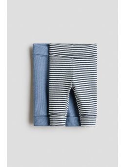 H&M - Unisex Blue 2-Pack Room-To-Grow Joggers