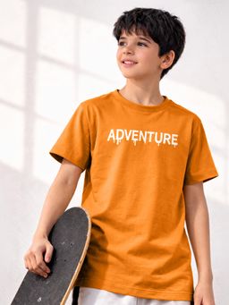 Blue Giraffe - Purple United Kids Mustard Boys Mustard Adventure T-Shirt