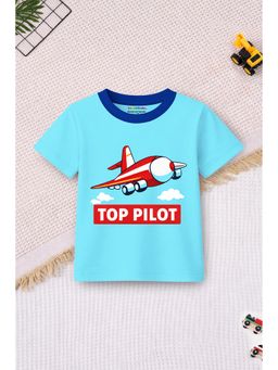 Blue Giraffe - Trampoline Boys Cotton Blend Printed T-Shirts Pack of 3