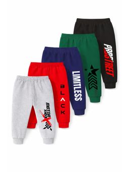Trampoline - Boys Printed Joggers Pack of 5