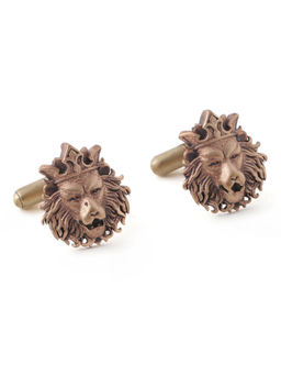 Cosa Nostraa - Lion Head Cufflinks