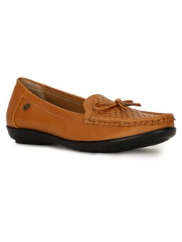 Bata - Textured Tan Loafers