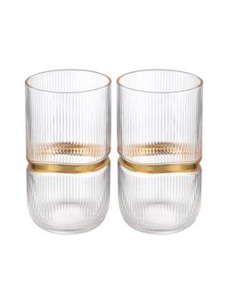Momentz - Tumbler with Gold Ring (Pack of 2)