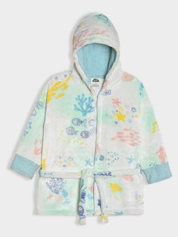 Mi Arcus - Sea World Theme Printed Bathrobe for Kids