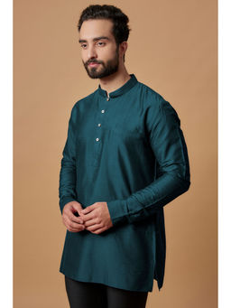 Bubber Couture - Dark Green Tanish Shirt Kurta