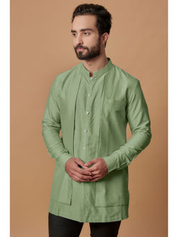 Bubber Couture - Green Pranav Shirt Kurta