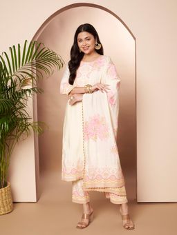 Ahalyaa - Women Kurta Pant and Dupatta