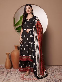 Ahalyaa - Women Kurta Palazzo and Dupatta