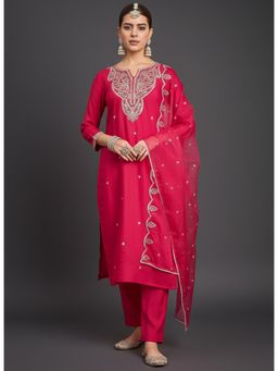 Varanga - Straight-Fit Kurta Pant with Dupatta