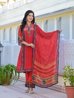 Varanga - Straight Kurta Pant with Dupatta