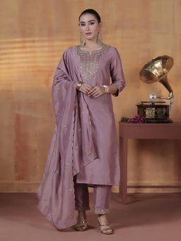 Shree - Women Embroidered Kurta Pant with Dupatta