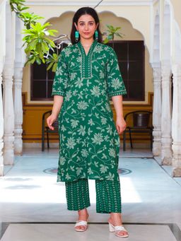 ARAMYA - Straight Bandhani Print Kurta and Pant