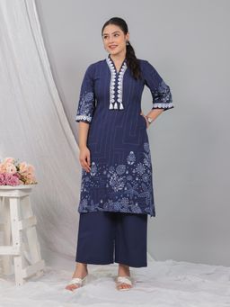 ARAMYA - Straight Printed Kurta and Pant