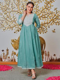 ARAMYA - Cotton Voile Kurta and Pant