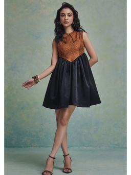 ZABELLA - Black Mirage Mini Dress