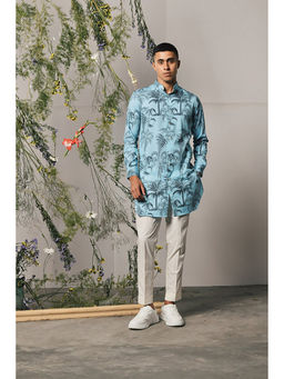 Project Bandi - Blue Palermo Kurta Pyjama Set