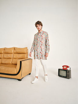 Project Bandi - Caribbean Kurta Pyjama Set
