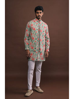 Project Bandi - Marina Bandi With Matching Kurta And White Pyjama Set