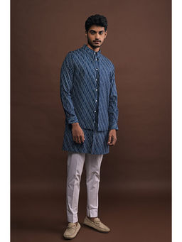 Project Bandi - Sailor Bandi With Matching Kurta And White Pyjama Set