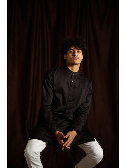 Project Bandi - Black Kurta Pyjama Set