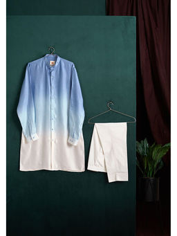 Project Bandi - Sky Ombre Kurta Pyjama Set