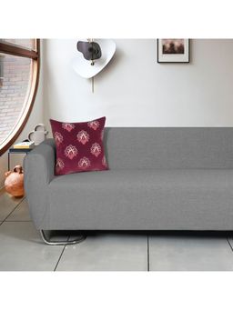 ODE & CLEO - Cotton Cushion Covers 18X18 in Zip Closure Sofa Cushion (Set of 2)