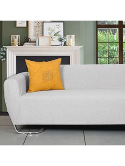 ODE & CLEO - Cotton Cushion Covers 18X18 in Zip Closure Sofa Cushion (Set of 2)