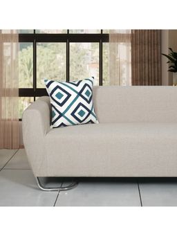 ODE & CLEO - Cotton Cushion Covers 18X18 in Zip Closure Sofa Cushion (Set of 2)