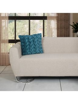 ODE & CLEO - Cotton Cushion Covers 18X18 in Zip Closure Sofa Cushion (Set of 3)