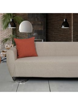 ODE & CLEO - Velvet Cushion Cover 18X18 inch Zip Closure Cushion Cover for Sofa (Set of 2)