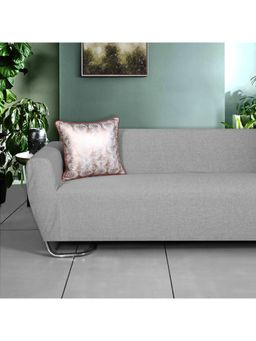 ODE & CLEO - Cotton Cushion Covers 18X18 in Zip Closure Sofa Cushion (Set of 2)