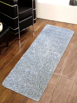 Saral Home - Microfiber Soft Shaggy Runner-Grey-45X120 Cm
