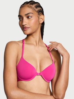 Victoria's Secret - The T-shirt Lightly Lined Front-Close Lace-Trim Demi Bra