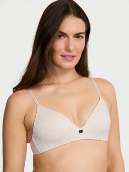 Victoria's Secret - The T-shirt Cotton Logo Hardware Lightly Lined Wireless Bra