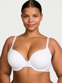 Victoria's Secret - The T-shirt Pointelle Logo Perfect Shape Push-Up Bra