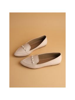 ERIDANI - Off White Marcella Loafers