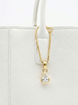 TOUCH925 - Pure 925 Silver April Birthstone Charm