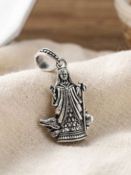 TOUCH925 - Pure 925 Silver Goddess Khodiyar Maa Unisex Pendant