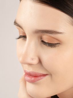 TOUCH925 - Pure 925 Silver Starlit Cz Nose Pin for Women