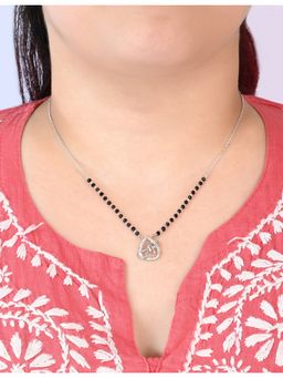 TOUCH925 - Pure 925 Silver Knot Mangalsutra for Women