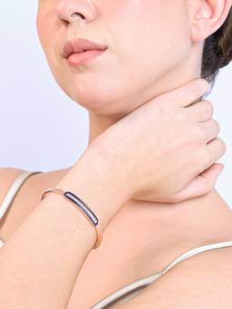 TOUCH925 - Pure 925 Silver Azure Beam Kada for Women
