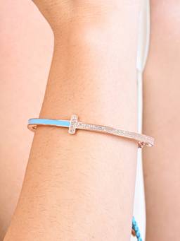 TOUCH925 - Pure 925 Silver Link Luxe Bracelet for Women