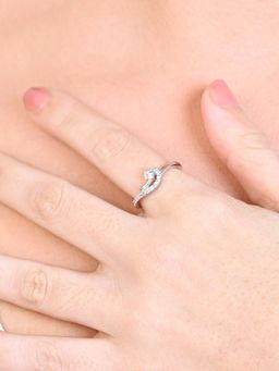 TOUCH925 - Pure 925 Silver Elaris Silver Ring for Women