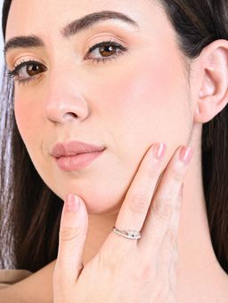 TOUCH925 - Pure 925 Silver Aeris Silver Ring for Women