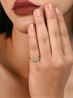 TOUCH925 - Pure 925 Silver Oval Solitaire Pearl Ring for Women (6)