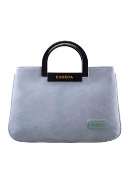 ESBEDA - Light Blue Solid Pu Synthetic Fabric Arm Bag