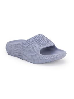 Red Tape - Womens Sliders In Dusty Blue | Casual Pool Sliders