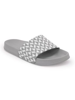 Red Tape - Womens Sliders In Grey | Casual Pool Sliders