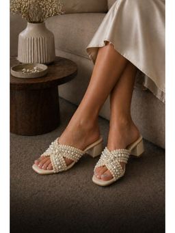 Sandal Stories - Pearl Bloom Heels